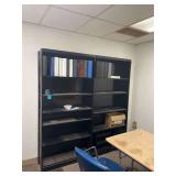 Metal Bookcase 72x10x78 Inches