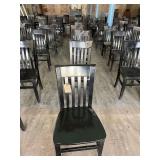 Wooden Dining Chairs - Row Of 9