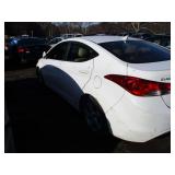 White, 2012, Hyundai Elantra, 5NPDH4AE0CH112980,  ,