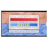 2012 MAKING AMER HIST COIN & CURRENCY SET