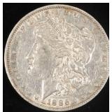 1886-O MORGAN DOLLAR AU