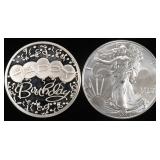 1 OZ .999 SILVER 2024 BIRTHDAY & 2024 ASE