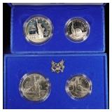 1986 & 1986-S LIBERTY COMMEM 2-COIN SETS OGP