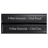 2013 5-STAR GENERAL PR & UNC CLAD 50C COMMEM SETS