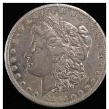 1893-CC MORGAN DOLLAR XF RIM NICKS