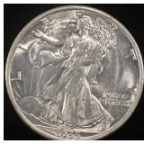 1935 WALKING LIBERTY HALF DOLLAR BU