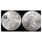 1 OZ .999 SILV 2024 BUNDLE OF JOY & 2024 ASE