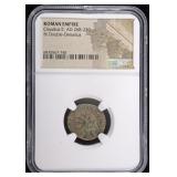 AD 268-270 CLAUDIUS II BI DOUBLE-DENARIUS NGC