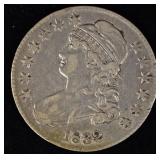 1832 BUST HALF DOLLAR XF