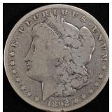 1892-S MORGAN DOLLAR VG