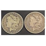 1896-O,S MORGAN DOLLARS VG