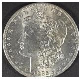 1885-O MORGAN DOLLAR CH BU