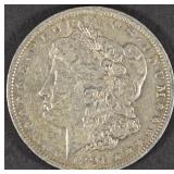 1891-O MORGAN DOLLAR XF+