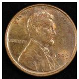 1909 LINCOLN CENT GEM BU RED