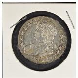 1828 BUST HALF DOLLAR CH AU