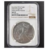 2022-W AMERICAN SILVER EAGLE NGC MS-70