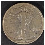 1921-S WALKING LIBERTY HALF F/VF