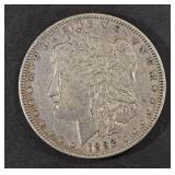 1892 MORGAN DOLLAR VF/XF