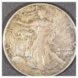 1928-S WALKING LIBERTY HALF DOLLAR XF