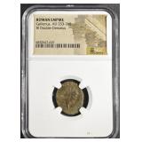 AD 253-268 GALLIENUS BI DOUBLE-DENARIUS NGC