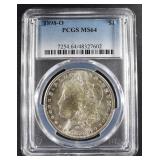 1898-O MORGAN DOLLAR PCGS MS-64