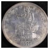 1877-S TRADE DOLLAR CH BU