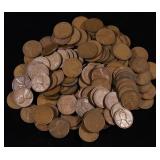 500 MIXED DATE WHEAT CENTS