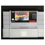 Vintage Super Nintendo F-ZERO Video Game