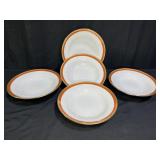 5 Richard Ginori L-83 Soup Bowls, Italy