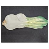 Vintage Vietri Handpainted Onion Spoon Rest