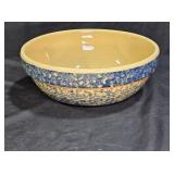 Blue Spongeware Bowl