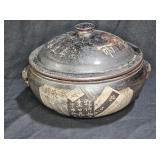 Vtg Chinese Yixing Zisha Steamer Pot with Lid