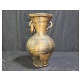 Large Pottery Umbrella Stand or Vase