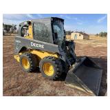 Deere 320D Skid Loader--580 Hours!