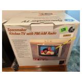 Spacemaker TV/Radio Vintage in Box, Under-Cabinet