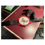 Mickey Mouse Wall "Watch" Clock; Mickey Ears Hat