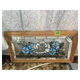 Stained Glass Floral Decor