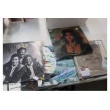 Autographed Record albums 