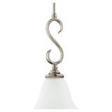 SeaGullï¿½ 1-Bulb Mini Pendant in Nickel x 3