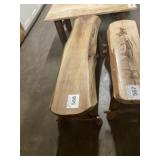 Sassafras Bench With Walnut Top