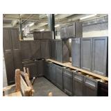 Silvercreek 15pc 36" West Point Gray Kitchen