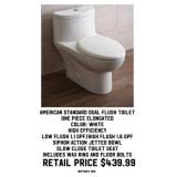 American Standard Dual Flush Toilet