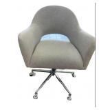 Sedona Office Chair in Light Gray and Silver