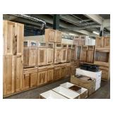 Silvercreek 27pc. Hickory Shaker Dream Kitchen