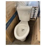 ProFlo White Elongated Toilet w/ Seat