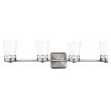 Feiss® 4-Bulb Vanity Light in Nickel