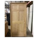 24" x 80" LH Clear Pine 6-Panel Interior Door