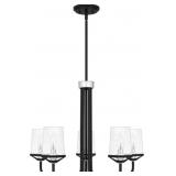 Ashley 5-Bulb Chandelier in Black