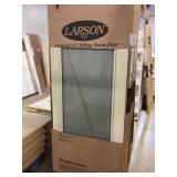 36" Almond FV Storm Door W/ Low E Glass & H.W.