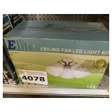 3-Light Ceiling Fan LED Light Kit